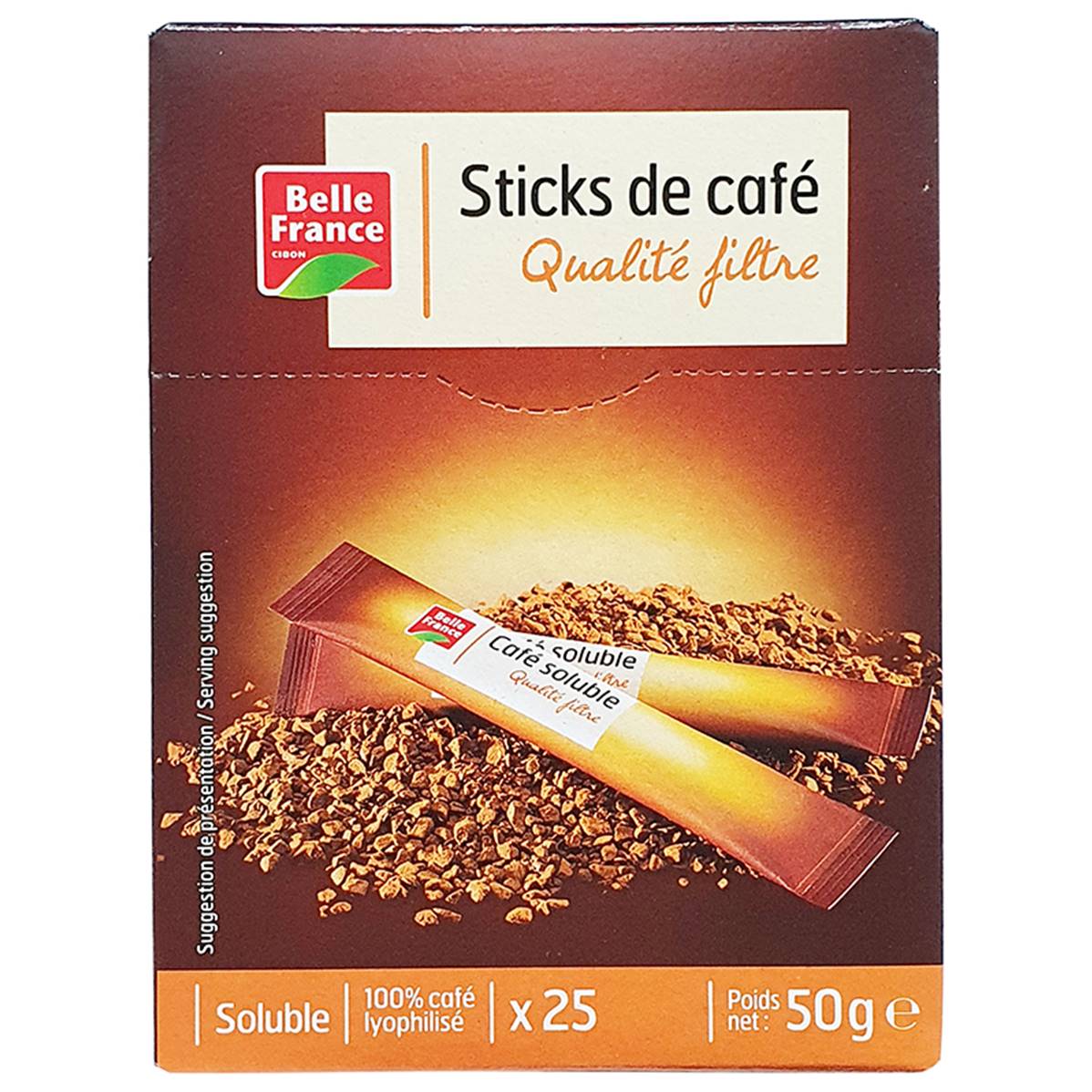 STICK QUALITE FILTRE 6x B25 BELLE FRANCE