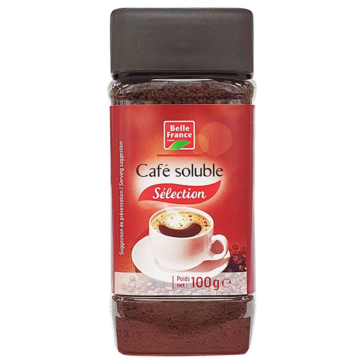 CAFÉ SOLUBLE 100g SELECTION BELLE FRANCE
