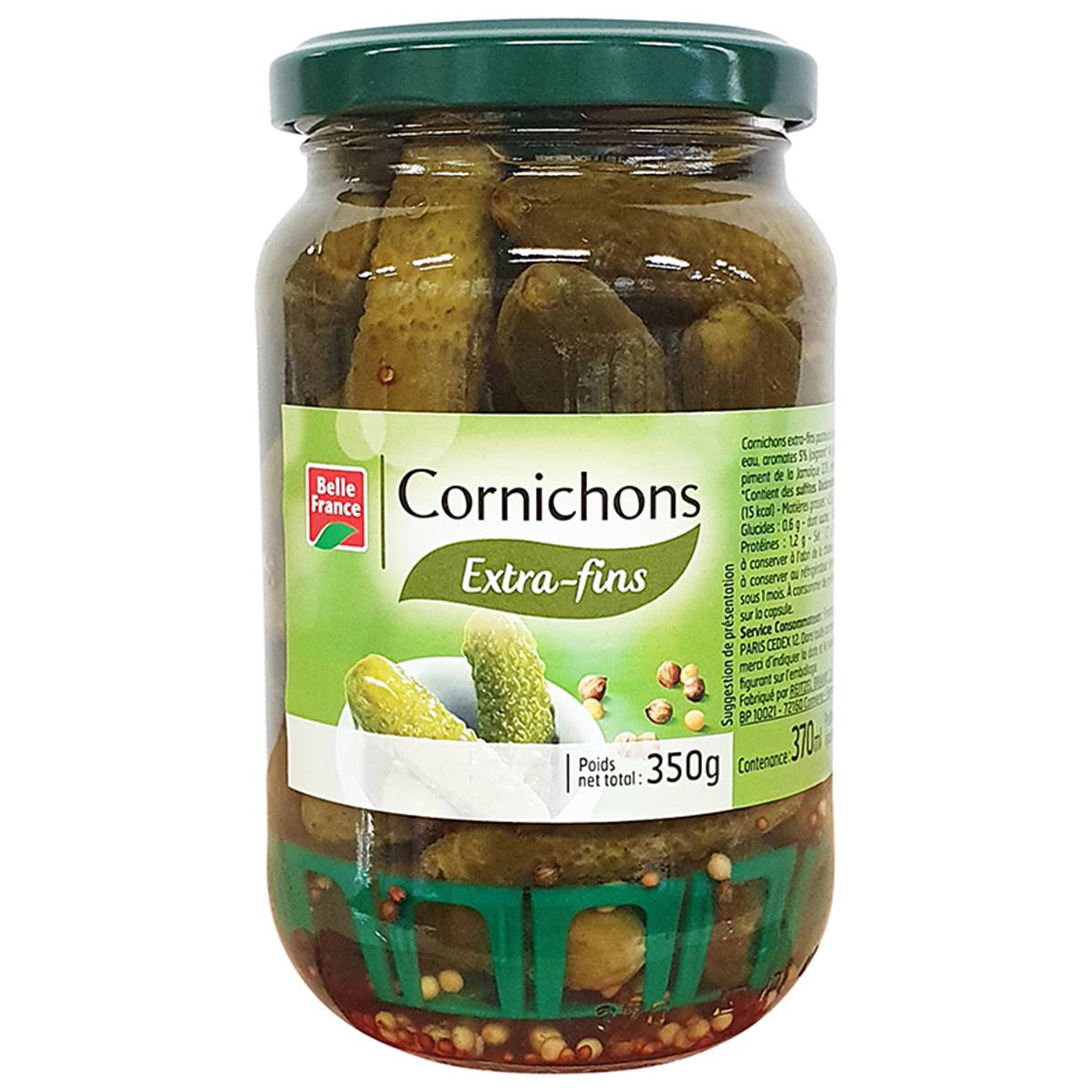 CORNICHON EXTRA FIN 37cl **BELLE FRANCE**