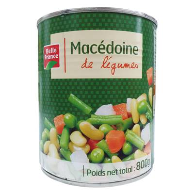 MACEDOINE LEGUME 4/4 BELLE FRANCE