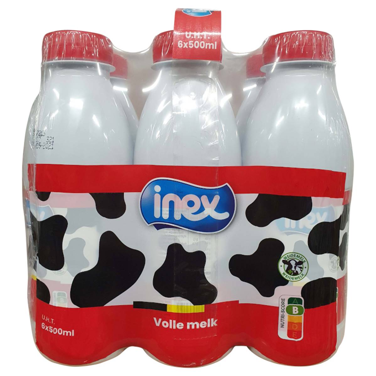 LAIT ENTIER INEX BOUTEILLE ROUGE 1L
