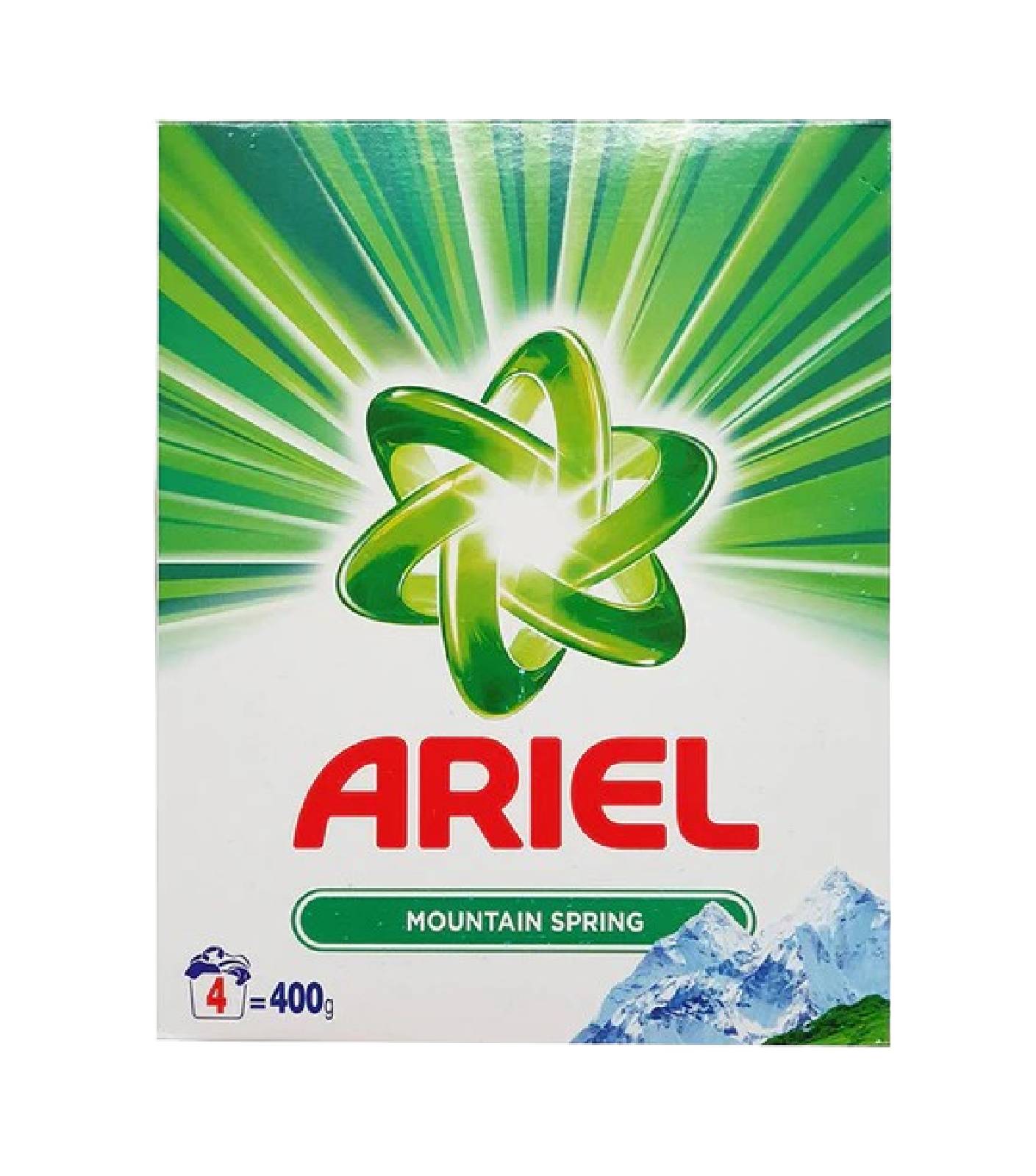 POUDRE LESSIVE **ARIEL** FRAICHEUR MONTAGNE 400g