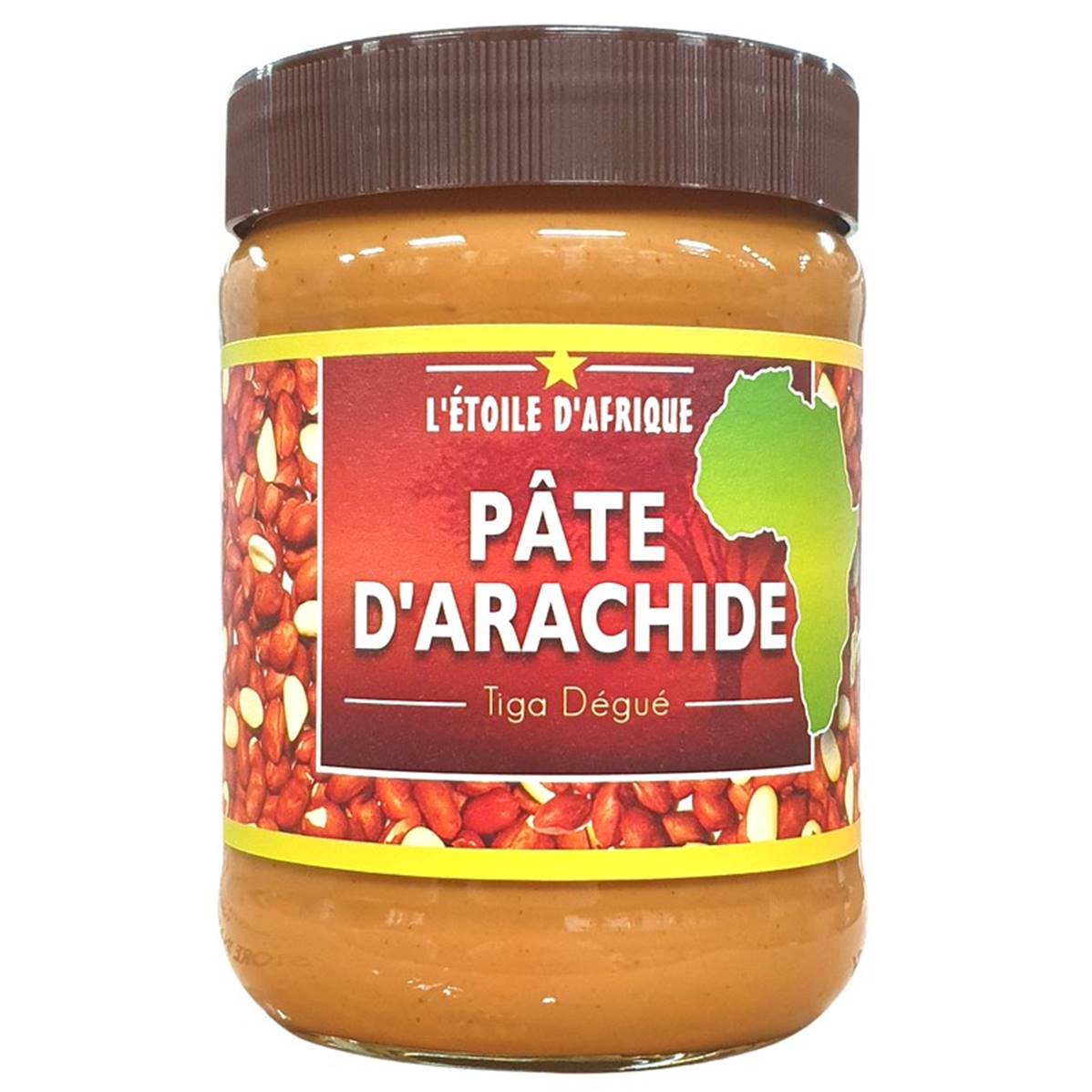 PATE D'ARACHIDE L'ÉTOILE AFRIQUE 500g