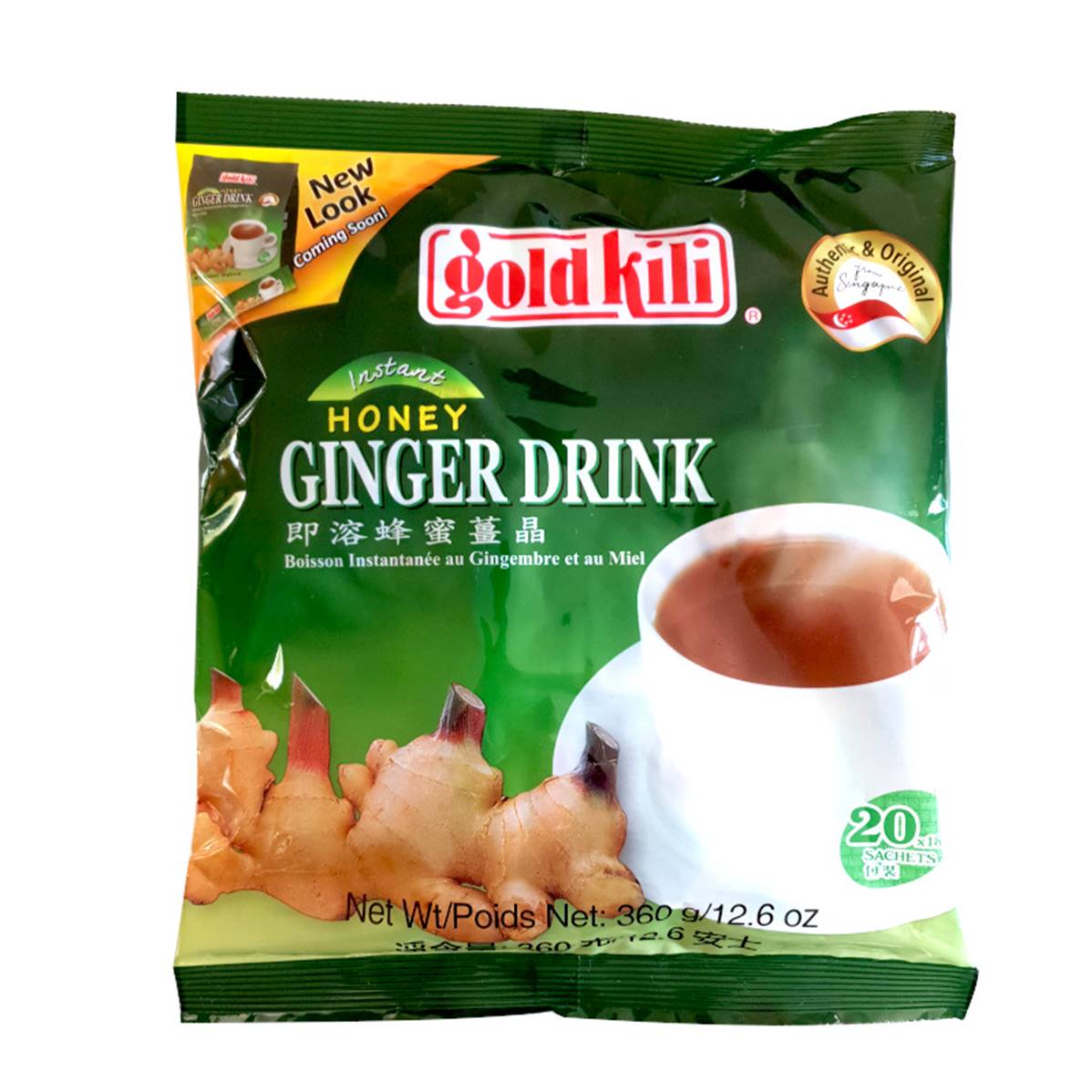 INFUSION GINGER DRINK **GOLD KILI** 18g