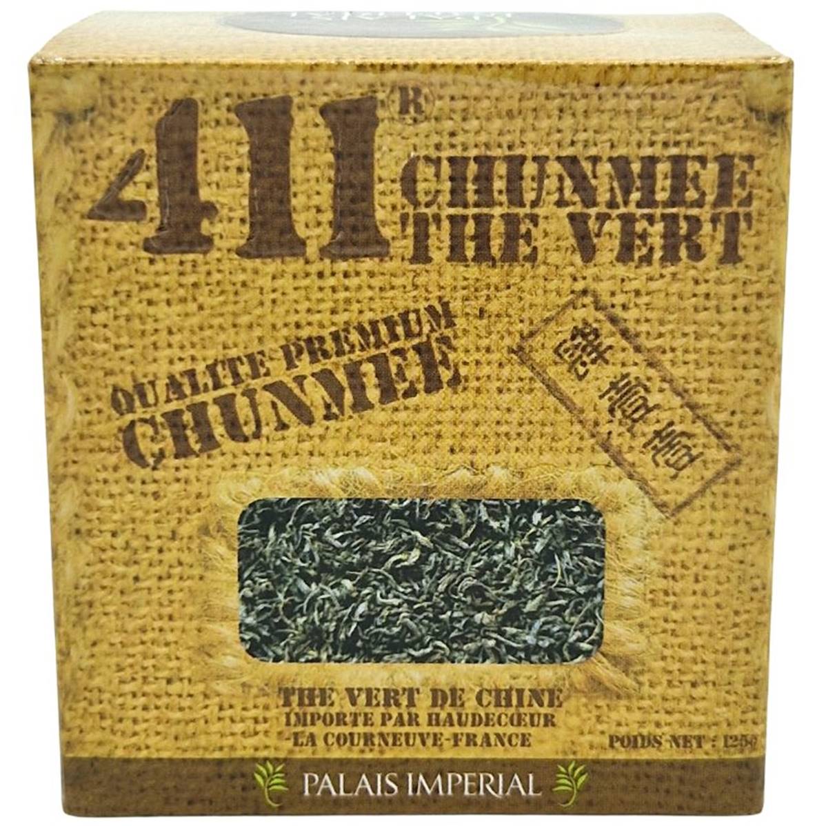 THÉ VERT CHUNMEE **411** 602 125g