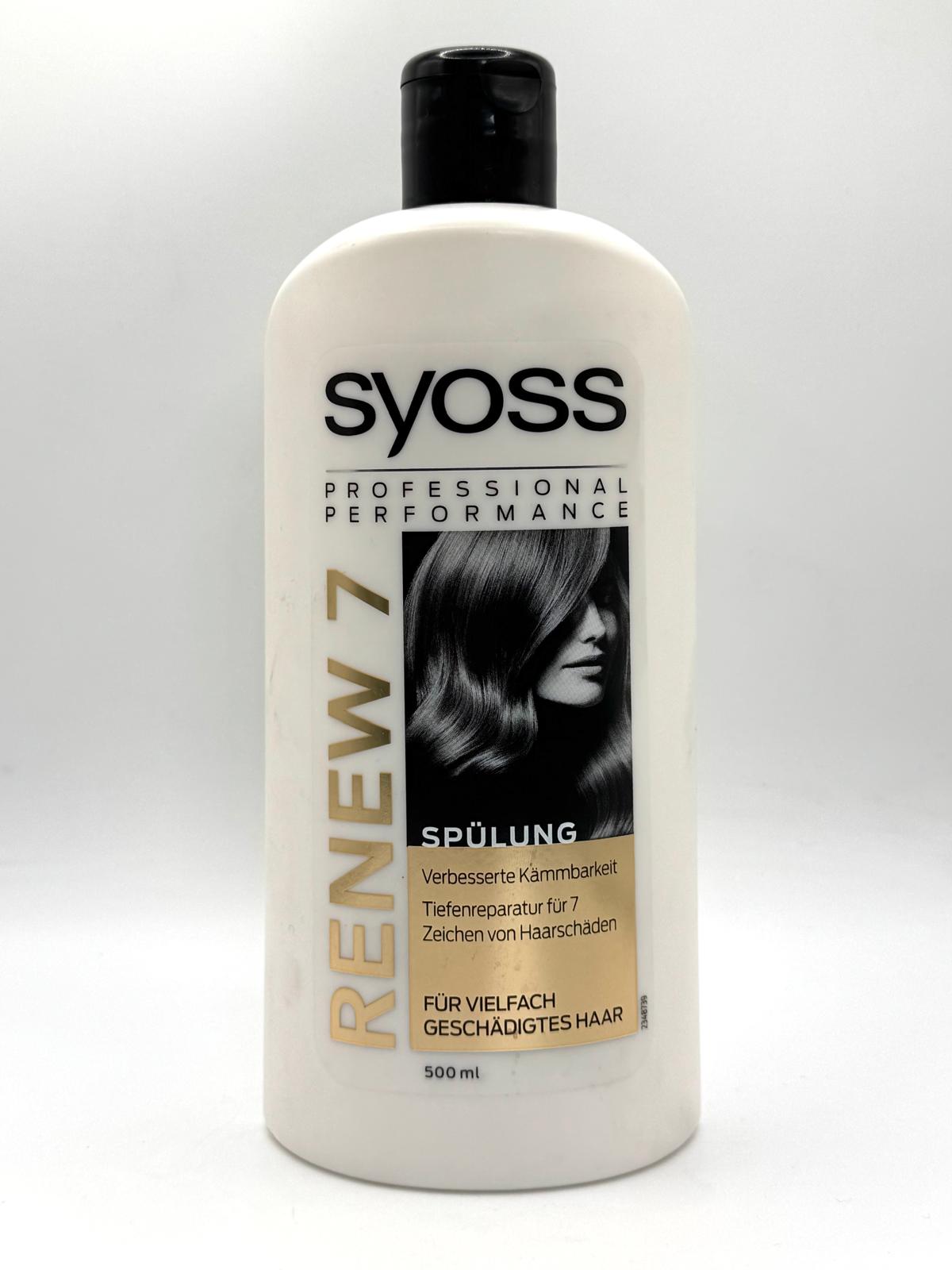 syoss shampooing 500ml