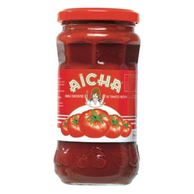 CONCENTRÉ DE TOMATE MAROC **AICHA** BOCAL (6 x 370ml)