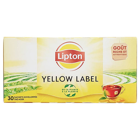 THÉ 30 SACHLIPTON YELLOW LABEL