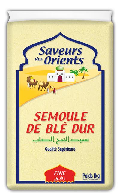 SEMOULE DE BLE FINE **SAVEUR DES ORIENTS** 1KG