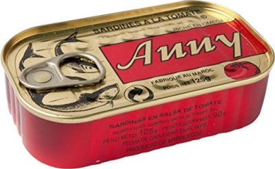 SARDINES A LA TOMATE **ANNY** 125g