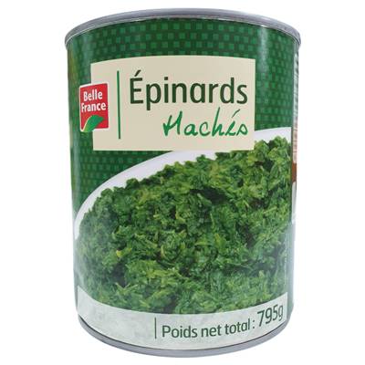 EPINARD HACHES **BELLE FRANCE** 800g