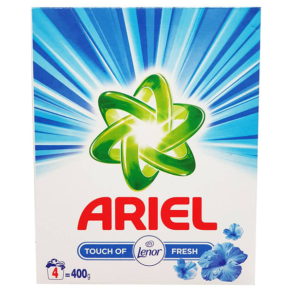 POUDRE LESSIVE **ARIEL**LENOR FRESH 400g