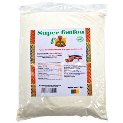 FARINE DE MANIOC "BONFOUFOU"  1kg