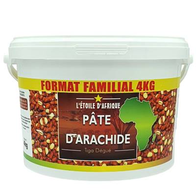 PATE D'ARACHIDE **L'ÉTOILE D'AFRIQUE** 4kg