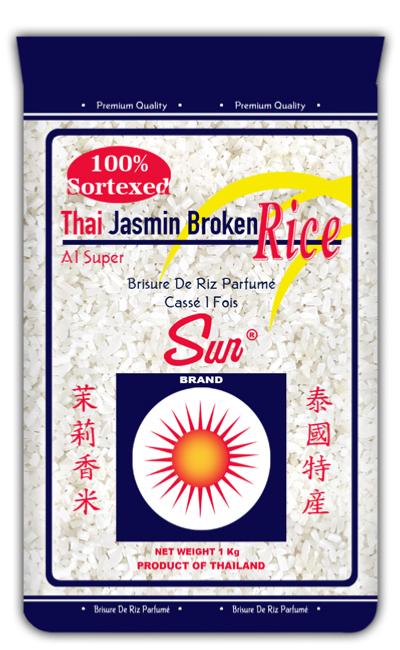 BRISURE DE RIZ KC 1 FOIS **SUN BRAND** 1kg