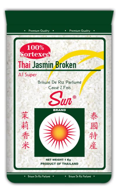 BRISURE DE RIZ KC 2 FOIS **SUN BRAND** 1kg