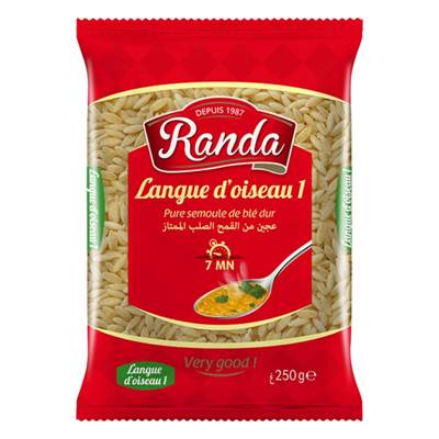 LANGUE D'OISEAU 1 500g **RANDA**