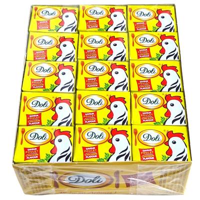 BOUILLON CUBE POULET DOLI 60 x 10g