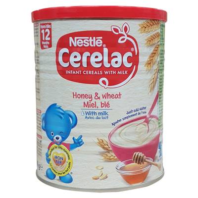 CERELAC BLE/LAIT 6 mois (WHEAT) 400g