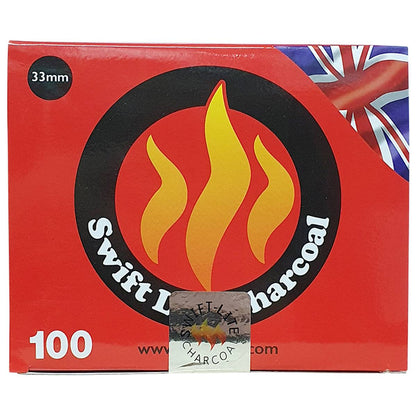 CHARBONS A BRULER **GOLDEN RIVE** 1 boite de 100 pastilles