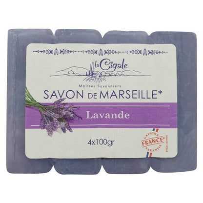 LACIGALE SAVONLAVANDE 4 x 100g