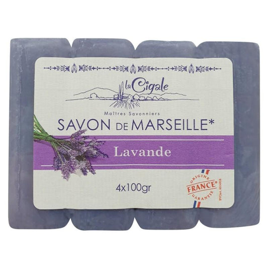 LACIGALE SAVONLAVANDE 4 x 100g
