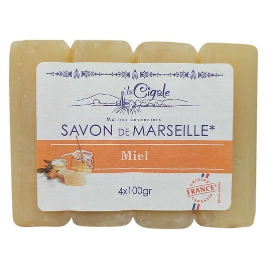 LACIGALE SAVON MIEL 4 x 100g