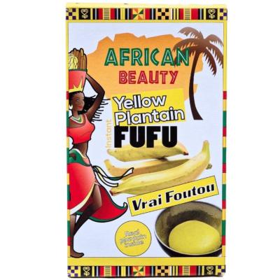 FARINE DE BANANE PLANTAIN JAUNE  VRAI FOUTOU