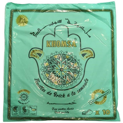 FEUILLE DE BRICK SEMOULE **KHOMSA** TUNISIE