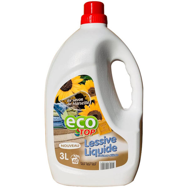 LESSIVE LIQUIDE ECO TOP SAVON DE MARSIELLE 3L