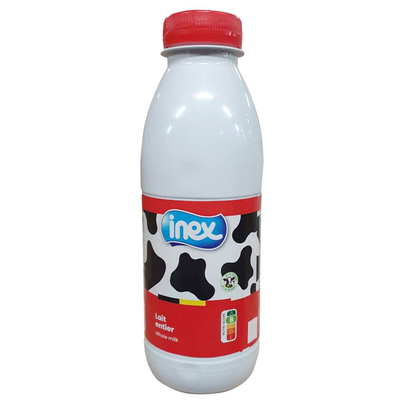 LAIT ENTIER INEX BOUTEILLE ROUGE 1L