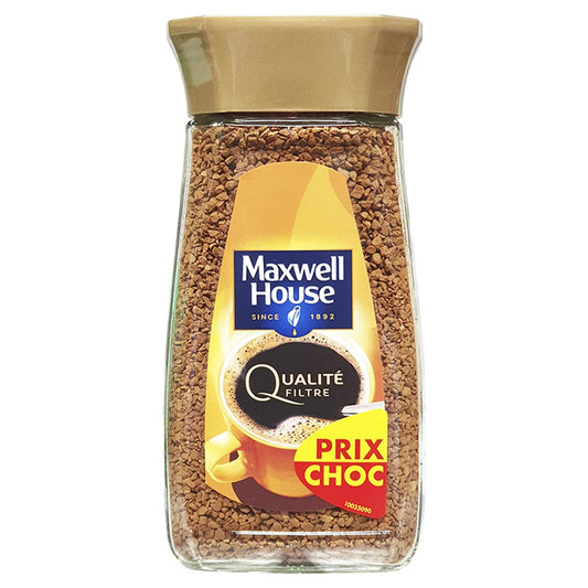 CAFÉ SOLUBLE **MAXWELL HOUSE** 200g