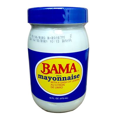 SAUCE MAYONNAISE **BAMA** BOCAL 473ml