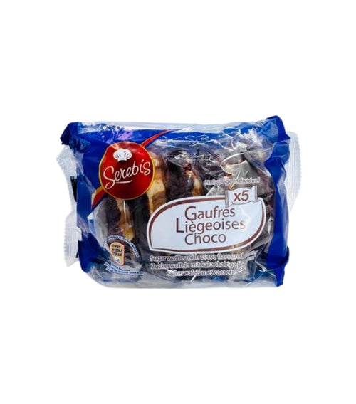 Serebis gaufres liègeoises choco x5