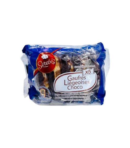 Serebis gaufres liègeoises choco x5