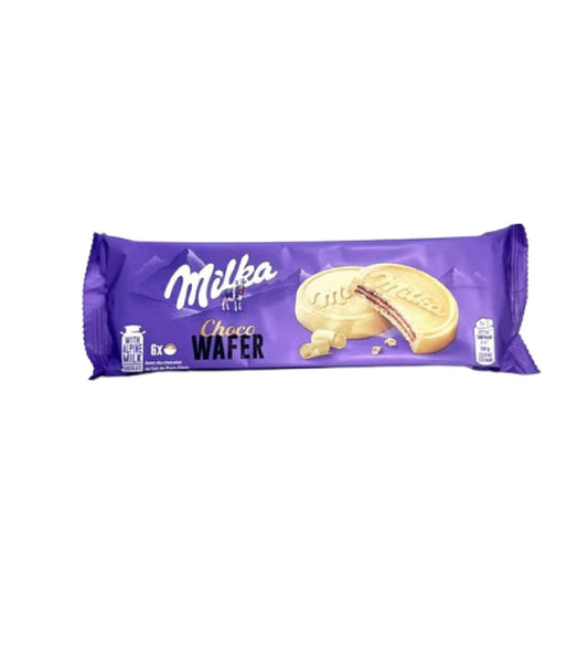 Milka white choco wafer