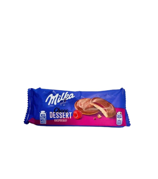 Milka choco dessert rasberry