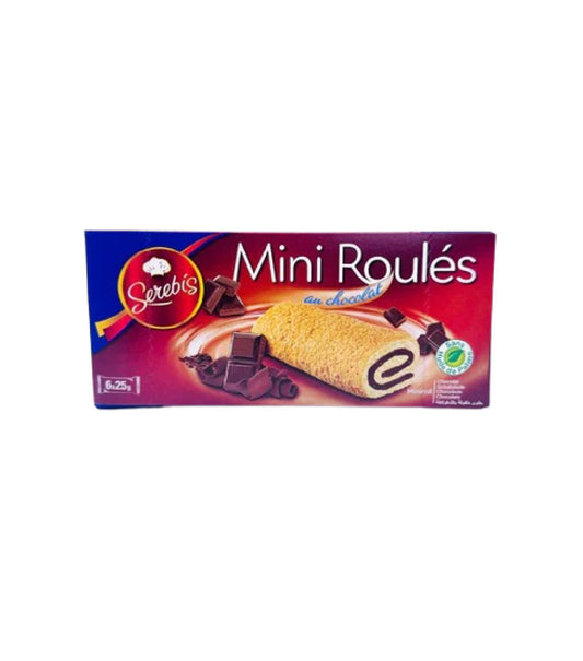 Mini roulés au chocolat Serebis6x25g