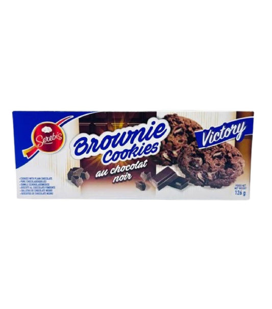 Brownie cookies au chocolat noir serebis