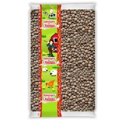 LENTILLES VERTES CANADA **SAVEURS DES CHAMPS** 5kg