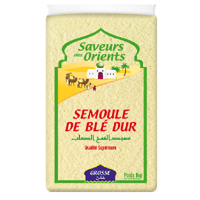 SEMOULE DE BLE EXTRA **Saveurs Des Orients** GROSSE 1kg