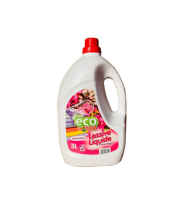 LESSIVE LIQUIDE ECO TOP FLORAL 3L