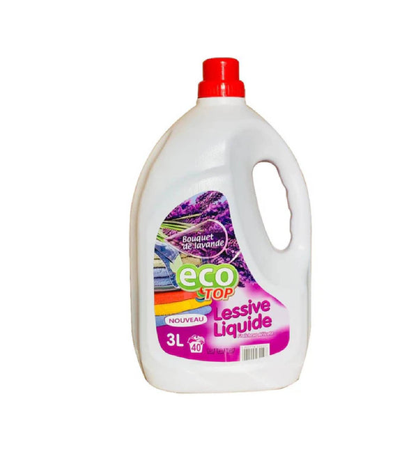 LESSIVE LIQUIDE ECO TOP LAVANDE 3L
