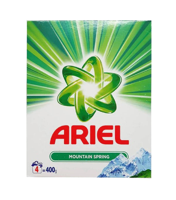 POUDRE LESSIVE **ARIEL** FRAICHEUR MONTAGNE 400g