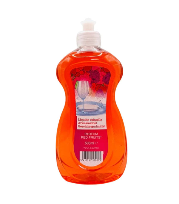 liquide vaisselle 500ml fruit rouge