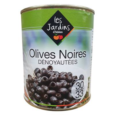 OLIVES NOIRES DENOYAUTEES **LES JARDINS D'ADRIEN** BOITE 4/4