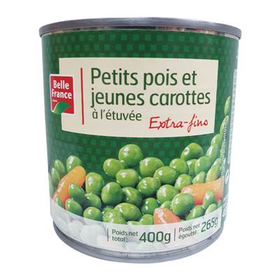 PETITS POIS/CAROTTES EX FIN