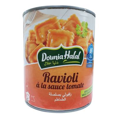 RAVIOLI SAUCE TOMATE **DOUNIA AL-HALAL** 4/4