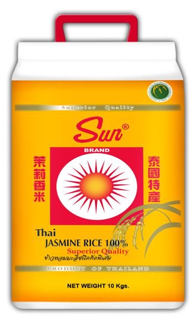 RIZ LONG PARFUME EXTRA 100 % **SUN BRAND** 10kg