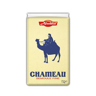 SEMOULE DE BLE EXTRA **CHAMEAU** FINE 1kg
